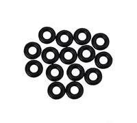 Pumixiy 3#, Silicone Fishing O Ring 100 Pcs for Wacky Rigging Worms Carp Fishing Tackle Connectors with High Elasticity and Durability Compatible with Heavy Cover Use