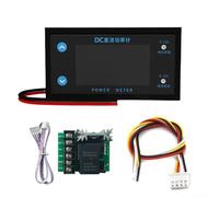 Pumixiy 4-Digit DC Power Meter Voltmeter Ammeter Digital Display Adjustable Calibration Electronic Tester for Industrial Equipment Monitoring Power Management(Package of B)