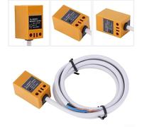 Pumixiy 5mm Sensing Distance DC 6-36V Inductive Proximity Switch NPN NO 3-Wire for Industrial Automation and Machine Tool Control