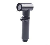 Pumixiy ABS Handheld Toilet Bidet Spray Shower Head Bathroom Sprayer Douche, With Adjustable Water Pressure Control, For Washing Cleaning Floor Toilet (Black)