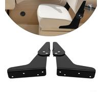 Pumixiy Aluminum Alloy Boat Hinge for Folding Seats 120 Degree Adjustable Backrest Support Heavy Duty Marine Grade Rustproof Design Suitable for Yacht