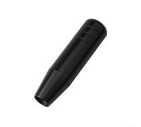 Pumixiy Aluminum Alloy Gear Knob for Manual Transmissions - Heavy Duty 13cm Shift Lever with Fitment, Ergonomic Grip, Screw-On Installation(Black)