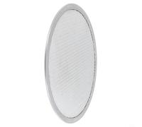Pumixiy Aluminum Pizza Screen Baking Tray, 16 Inch Heavy-Duty Perforated Mesh Plate with Roll Edge, Non-Warping for Crispy Crust, for IDEAL for Fresh or (10 inch)