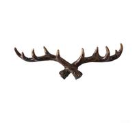 Pumixiy Antler Style Wall Decorative for Clothing and Towels Made of Watertight Hallway Substance 157 Home Hook Hanger for Resin Storage and Inch(B)