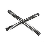 Pumixiy B-25.2mm, 2 pcs For Bicycle Front Fork Shock Absorber Coil Spring for Mountain For Bike, Steel Suspension Fork Spring with High Rebound Performance, Compatible with Various Sizes (Type A/B/C)