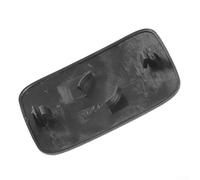 Pumixiy Black ABS Rear License Plate Cover for Wrangler JK JKU 2007-2018, Tailgate Trim Panel Deletion Frame, No Drill Installation