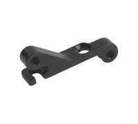 Pumixiy Brake Caliper Mounting Adapter for Bicycle Disc Brakes - IS to Flat Mount Conversion, For CNC Machined Aluminum Alloy, 160mm Rear / 180mm Front Compatibility