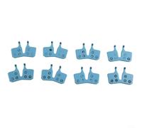 Pumixiy Ceramic Disc Brake Pads Set For MT5 MT7 Bicycle Components, High-Performance Cycling Accessories, 4 Pairs Blue Brake Shoes For Mountain Bike Maintenance