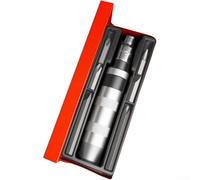 Pumixiy Chrome Vanadium Steel Screwdriver Set For Impact Driver Use With Reversible Forward And Reverse Mechanism To Remove Rusted And For Stuck Screws Efficiently(A)