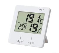 Pumixiy Digital Indoor Thermometer Hygrometer Having Large Display for Room Temperature Humidity Monitoring Suitable for Baby Rooms and Household Climate