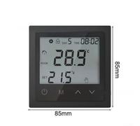 Pumixiy Digital Programmable Thermostat For Underfloor Heating, LED Screen With Child Lock Mode, Customizable Temperature Settings And Power Outage Recovery