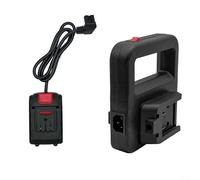 Pumixiy Dual Battery Converter for Dayi A3/2106 Impact-Wrench Electric Driver, 2-in-1 Power Tool Adapter with Extended Battery Life, Compatible with Drills and Work Lights(cable and battery converter)