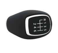 Pumixiy Ergonomic Leather Gear Shift Knob for Elantra I30 Tucson, Black Gearshift Lever Handball