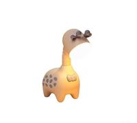 Pumixiy Eye Protection Giraffe LED Night Light with Flexible Neck Design for Bedside Reading and Desktop Ornament(off white)