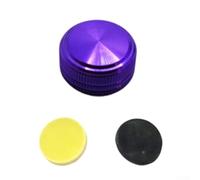 Pumixiy Fishing Reel Parts: Brake Knob and Gasket Set for Daiwa Coastal SV TW/Tatula TW 100, M11x0.5, 11mm ID, 8.2mm Height, Black Gold Purple Red Silver(Dark Night Purple)