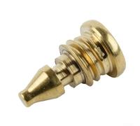 Pumixiy Golden, 2pcs For Bicycle Brake Bleed Screw with O-Ring for EBT, Titanium Alloy Bleed Bolt Compatible with EBT For Bike Brake Systems, Black/Gold/