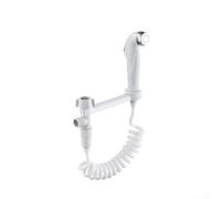 Pumixiy Handheld ABS Bidet Shattaf Toilet Douche Spray Kit with Hose and Multi-Function Nozzle for Personal Hygiene, Toilet Cleaning and Gardening, 1/2 Inch Interface