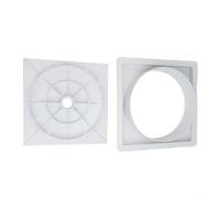 Pumixiy High-Quality SP1091LX Extension Collar and Top Cap, Extension Collar Top Cap Set, for Hayward Medium Skimmer, ABS Material White 25x21.5cm