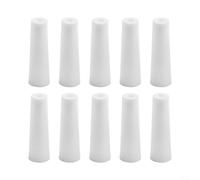 Pumixiy Industrial Sandblasting Nozzle 3.2mm Ceramic Tips Cylinder Ceramic Abrasive Nozzle For Valve Type Blasting Equipment Marble Carving Compatible With Quartz Sand 10 Pack