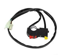 Pumixiy Kill Switch for Motorcycle ATV Dirt For Bike Quad Electric Start Stop Button 7/8" Handlebar On Off Switch Right Side Compatibility