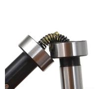 Pumixiy Mechanical Edge Finder with 10mm Shank and 4mm Probe - for CNC Milling Positioning Tool for High Accuracy Workpiece Detection and Centering at 400-600 RPM