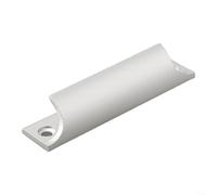 Pumixiy Modern Cabinet Door Handle,Screen Door Pull,Sliding Door Hardware,Casement Window Handle for Casement Balcony Doors 76Mm Hole Spacing(Silver)