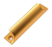 Pumixiy Modern Cabinet Door Handle,Screen Door Pull,Sliding Door Hardware,Casement Window Handle for Casement Balcony Doors 76Mm Hole Spacing(Gold)