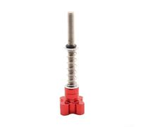 Pumixiy Motorcycle Fuel Mixture Screw, Carburetor Metal Air Fuel Mixture Idle Speed Adjuster Screw Replacement for KTM/EXC/TPI 150 250 300(Red)