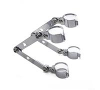 Pumixiy Motorcycle Headlight Mount Bracket Fork Clamp For Front Forks 28mm To 51mm Heavy Duty Metal Design Provides Stable Light Support(28 41mm)
