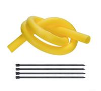 Pumixiy Mountain For Bike and Road For Bike Tubeless Tire Pads Sponge Construction, Explosion-Proof Design in Yellow Color, Compatible with Various(Road vehicles)