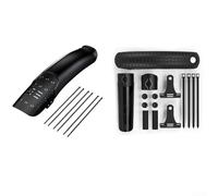 Pumixiy Mountain For Bike Mudguard Set Front and Rear for 26/27.5/29 Inch Wheels, Constructed from PP Plastic and Nylon Material, Quick Tool- Installation