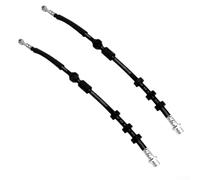 Pumixiy OEM Replacement Brake Hose for Discovery and For Range Rover Evoque, Front Brake Line Set LR075355 LR057827, Sturdy Rubber Design with Easy