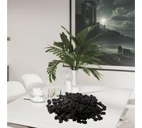 Pumixiy Package of 150 Black and White Outdoor Light Clips Featuring S-Hook Design, Weatherproof Construction for Gutter Mounting of Christmas Lights and Seasonal(Black)