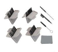 Pumixiy Plastic Hearing Aid Wax Guards, Hearing Aid Maintenance Kit 36 Pcs Cerustop Wax Guards Filters With Cleaning Tools For Phonak Resound Widex For CIC For ITE For ITC Models