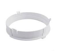 Pumixiy Portable AC Exhaust Pipe Connector 15Cm Diameter Air Conditioner Vent Adapter Attachment Compatible With 0.5HP Mobile Units Grey ABS