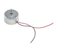 Pumixiy RC-300 RF-300CA Compact DC Electric Motor, 3V to 6V Voltage Range with Round Body Design, Miniature Size for DIY Fan Projects and Electronic Applications