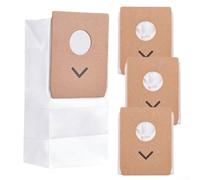 Pumixiy Replacement Dust Bags 3L Capacity For Eureka Stylus NEC490BL Cordless Vacuum 5-Layer Filtration System Non-Woven White Bags 4/10 Pack(4 PACK)