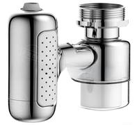 Pumixiy Rotating Faucet Extension Arm Supporting 360 Degree Orientation Change 4 Flow Settings And Consistent Anti Performance On Standard Fixtures