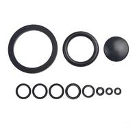 Pumixiy Rubber Sealing Ring, Garden Sprayer Replacement Rubber Sealing Rings Set Black Pressure Sprayer Parts Compatible With 3L 5L 8L Tank Sprayers 10 Pack