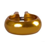 Pumixiy Secure Fit Kids Balance For Bike Seatpost Clamp in Aluminum Alloy for 22.2 mm and 25.4 mm OD Rust Resistant Lightweight Design for Outdoor Use(Yellow 25.4mm)