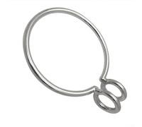 Pumixiy Stainless Steel 8mm Marine Anchor Recovery Ring 304 Grade For Yacht And Fishing Anchoring With Secure Double Welding Rings For Peace Of Mind