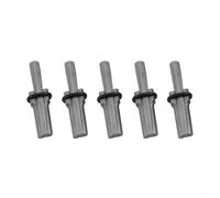 Pumixiy Stone Splitting Wedges Set, Stone Splitting Wedges Stone Splitter tools, 5Pcs Steel Rock Splitter Tools Masonry Concrete Breaking Equipment, For Granite Marble Stone(16 * 105mm)