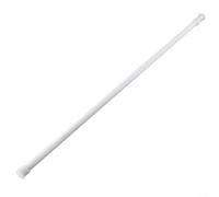 Pumixiy Tension Curtain Rod Spring Loaded Extendable Telescopic Rail Pole For Bathroom Kitchen Window No Drilling Required Adjustable Length 30-50cm 40-70cm 60-110cm White(60-110cm)