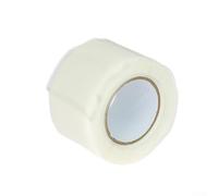 Pumixiy White, Silicone Grip Tape for Paddle Handle, Waterproof Self-Fusing Silicone Tape for Canoe Dragon Boat Hockey For Bicycle E-For Bike Components, 25mm x 1.5m