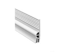 Pumixiy Windproof Door Simple Seal Strip Installation of TPE Medium with Antiair Leak Style 3layer Sealing Insulation for Sound Technology Bottom Made(White)