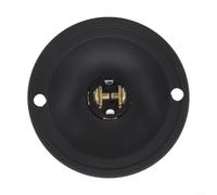 Pumixiy Wired Doorbell Push Replacement Impermeable Led Having Light Iron Round Doorbell Button for Front Door Illuminated Low Voltage Bell Switch Dual Inch