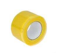 Pumixiy Yellow, Silicone Grip Tape for Paddle Handle, Waterproof Self-Fusing Silicone Tape for Canoe Dragon Boat Hockey For Bicycle E-For Bike Components, 25mm x 1.5m