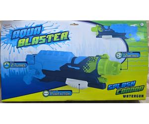 Pump Action Water Gun Aqua Blaster Splash Cannon Garden Games Super Water Pistol