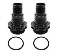 Pump Connection 3238 mm with O Ring for SPS25 for SPS50 for SPS75 for SPS100 Pumps Engineered for Reliable Performance and Extended Service Life in Pool Circulation (2sets)