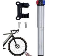 Pump for road bikes, 11 bar aluminium alloy pump, bicycle tyres, suitable for use with mountain bikes, road bikes, city bikes and for cycling in the